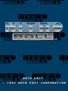 Nitro Ball (US) Title Screen